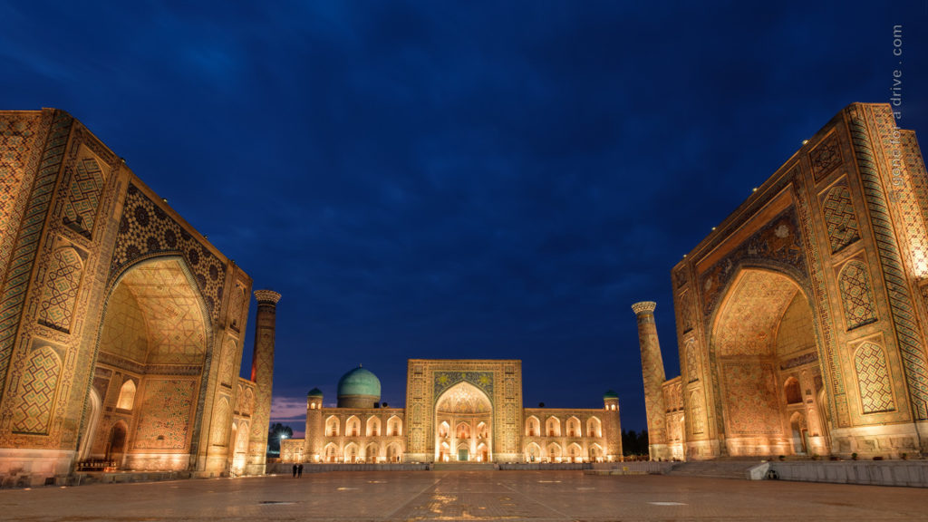 Der Registan in Samarkand, Usbekistan