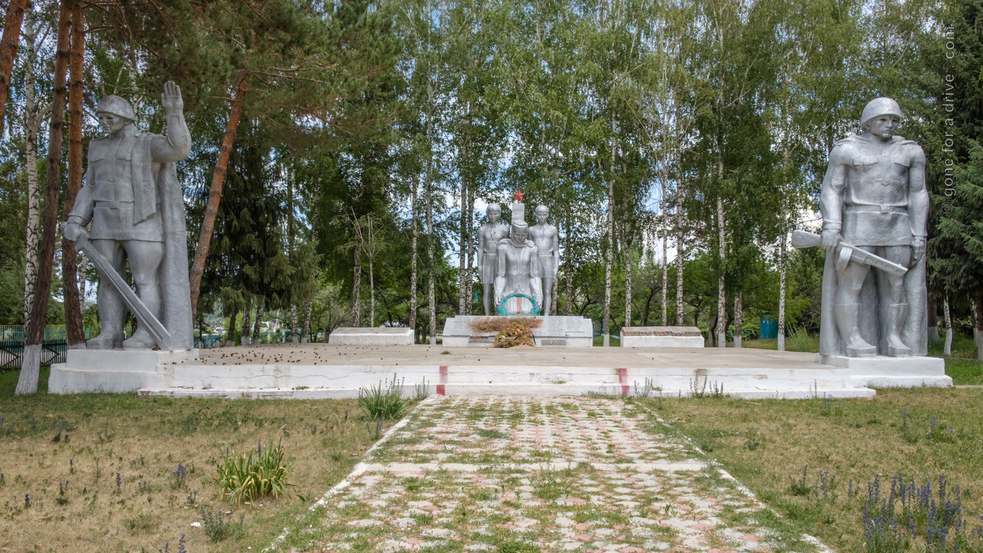 Sovjet-Denkmal in Kirgistan
