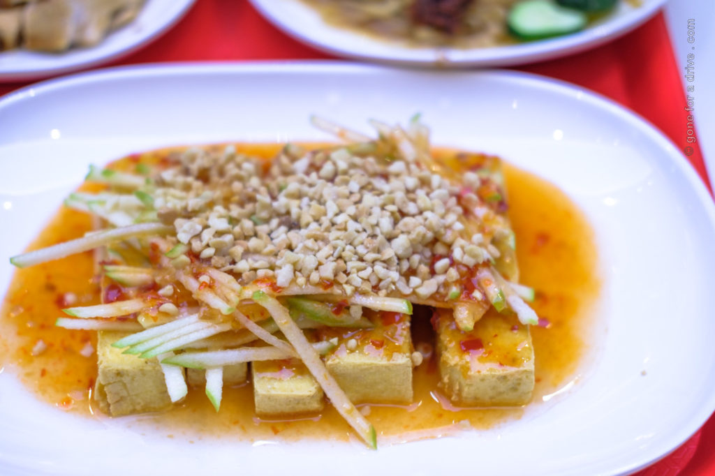 Tofu at Hawker Chan Almaty, Kasachstan