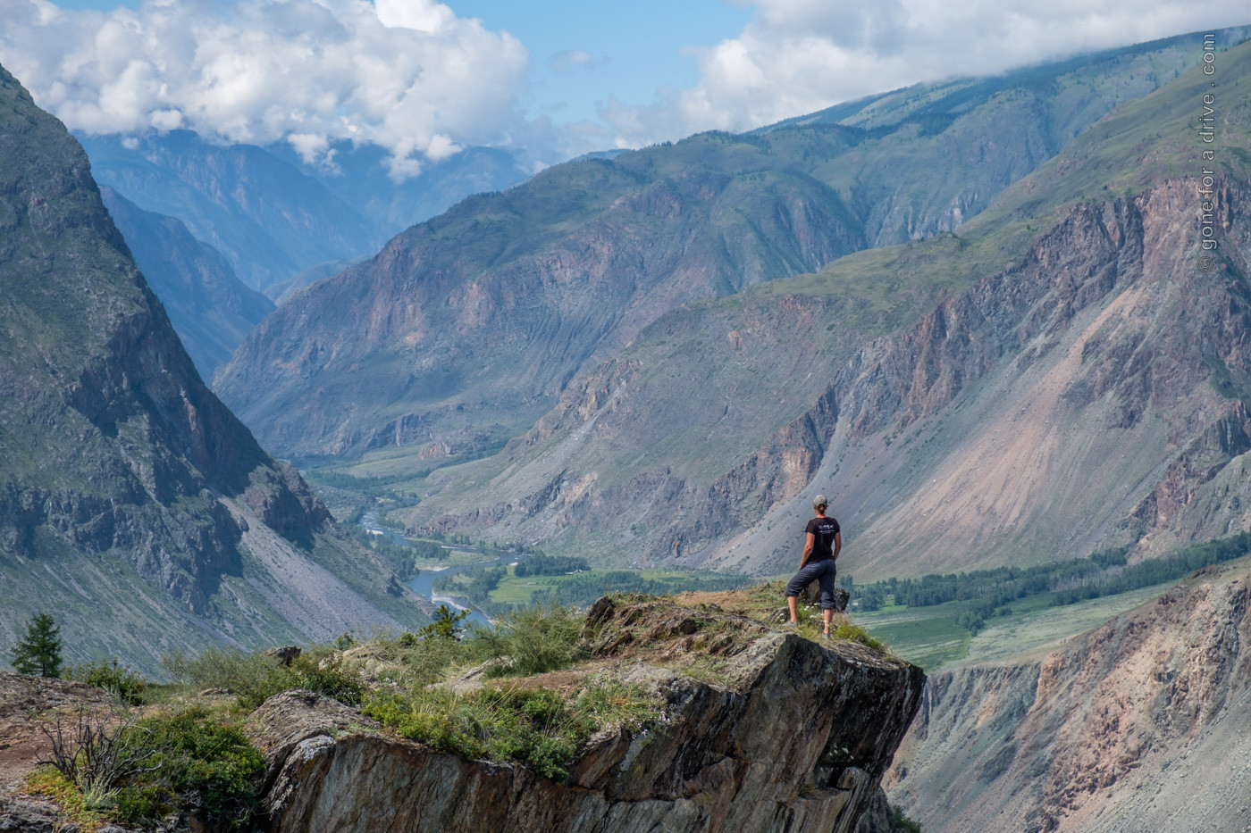 Chulyshman Canyon, Altai Gebirge, Russland