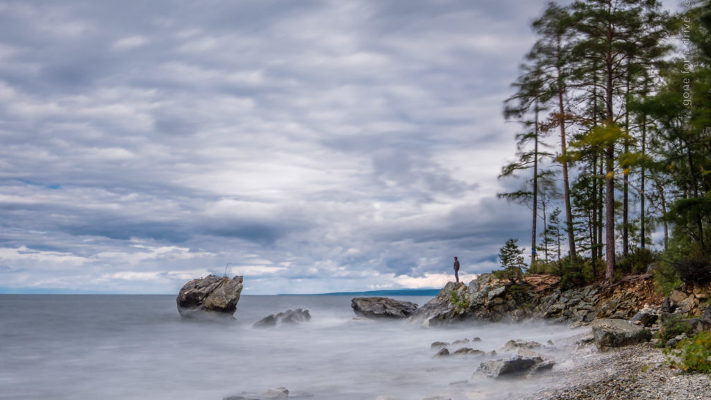 Schildkröten-Felsen am Baikalsee, Russland