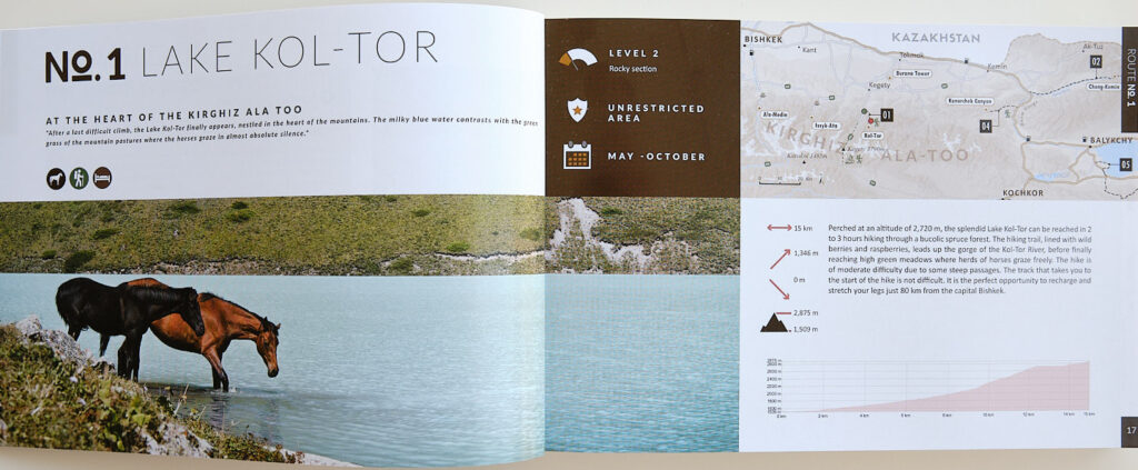 Buchtipp: 4x4 Offroad Trackbook Explore Kyrgyzstan 8 OunTravela Explore Kirgistan Trackbook Übersichtsseite Touren
